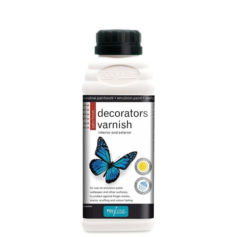 Polyvine Satin Decorators Varnish - 500ml