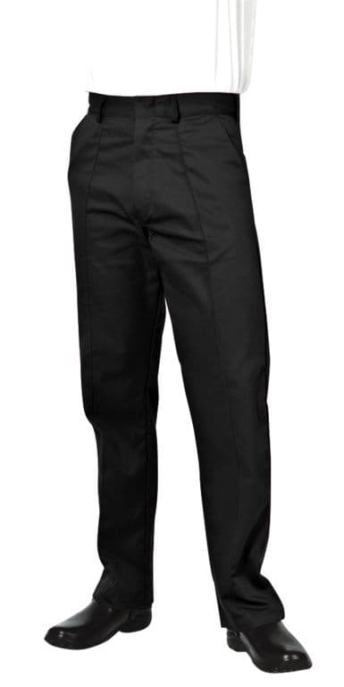 Pr Fabrics Men's Black Trousers - XL