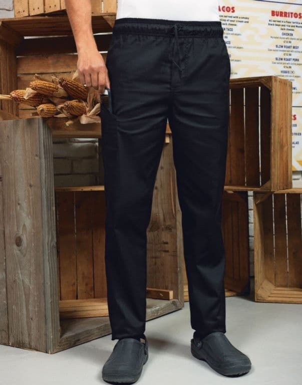 Prestige Black Chef's Trouser - XL