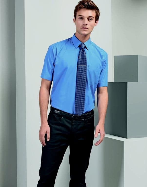 Prestige Black Short Sleeve Shirt - Sz 15.5