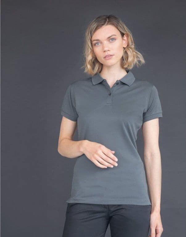 Prestige Ladies Henbury Polo Black - XXXLarge