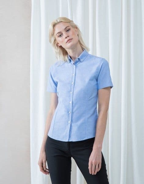 Prestige Ladies White Short Sleeve Shirt - Size XXXLarge