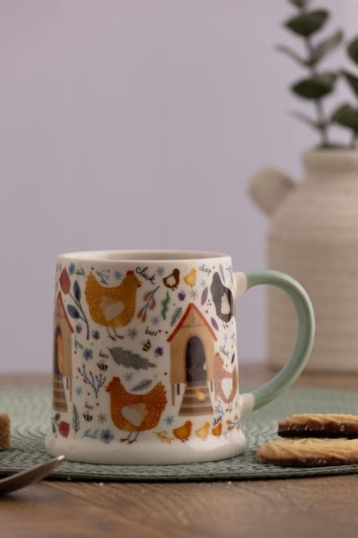Price & Kensington Chicken Coop Mug - 380ml