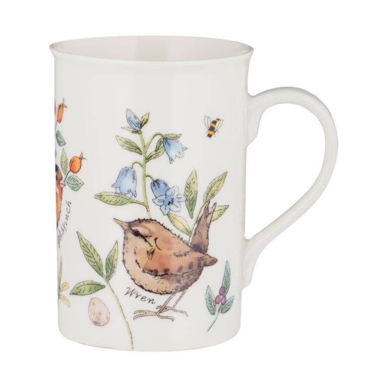 Price & Kensington Garden Birds Bluebell Mug - 300ml