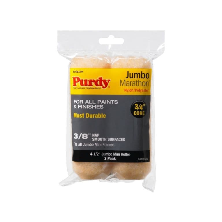 Purdy Marathon Jumbo Mini Roller - 4.5" x 3/8"