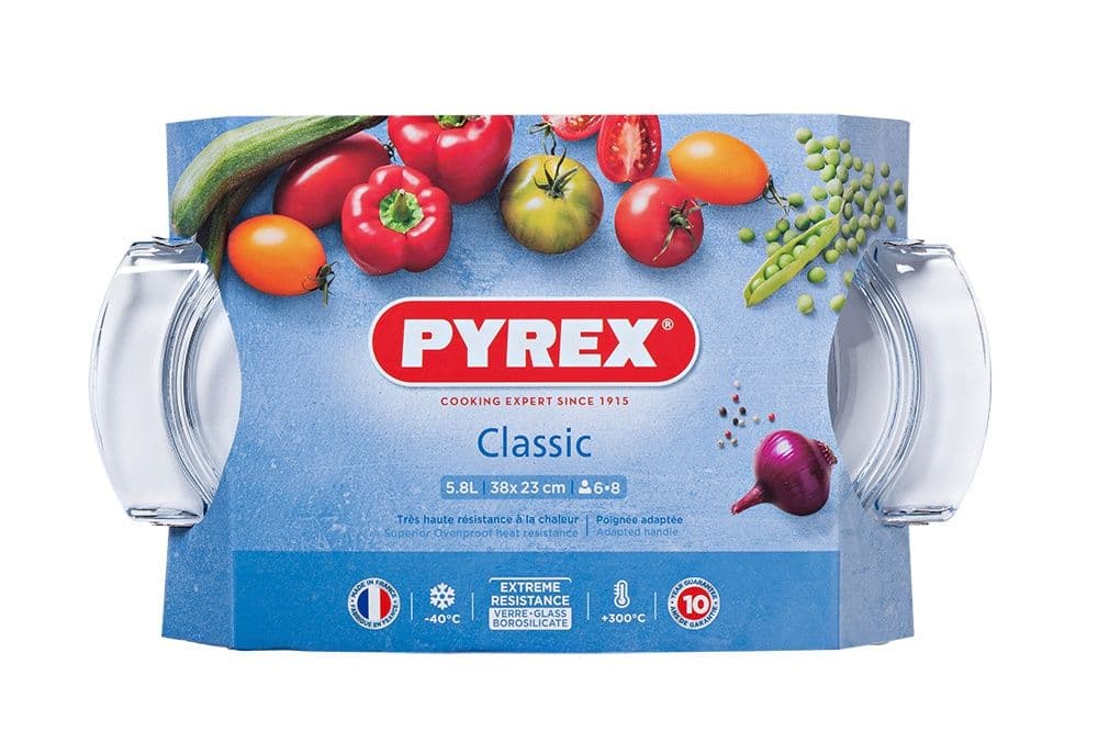 Pyrex Classic Oval Casserole - 4.5L