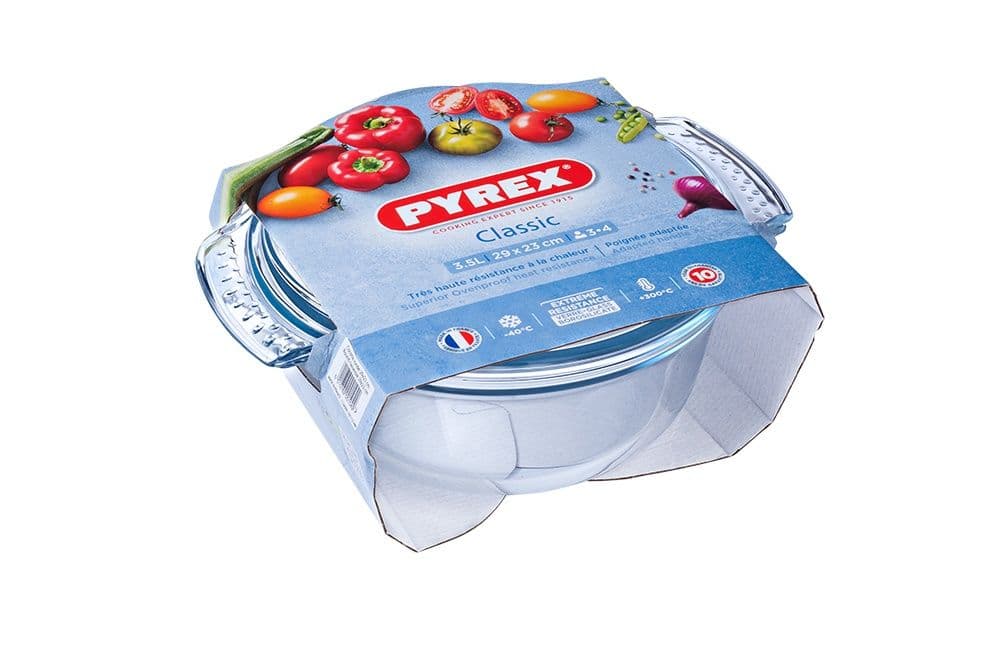 Pyrex Classic Round Casserole - 3.75L