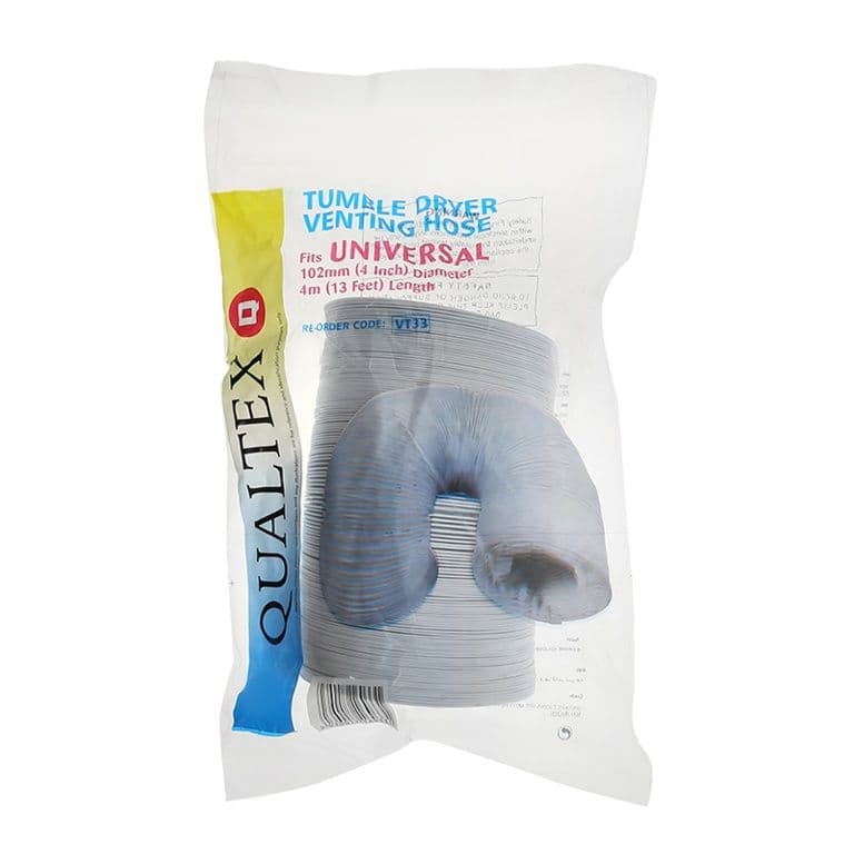 Qualtex Vent Hose - 4" x 13ft