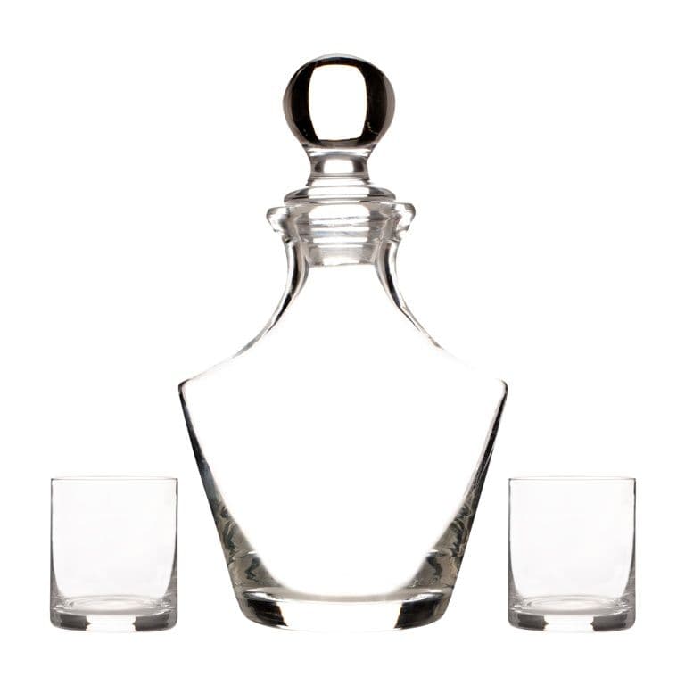 Ravenhead Selected 1L Decanter & 2 37cl Mixer