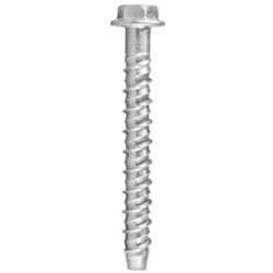 Rawlplug Concrete Screwbolt Hex Flange Zinc Flake - 10 x 65mm Box 50