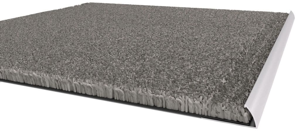 Regency Single Carpet Edge M102 900mm - Brushed Black