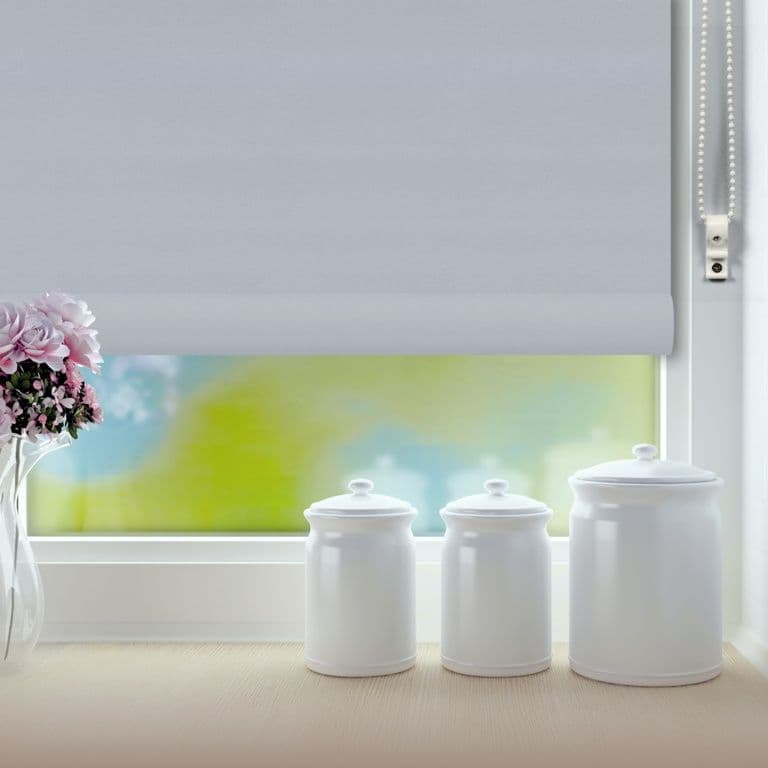 RENAISSANCE Classic Roller Blind Silver - 150cm