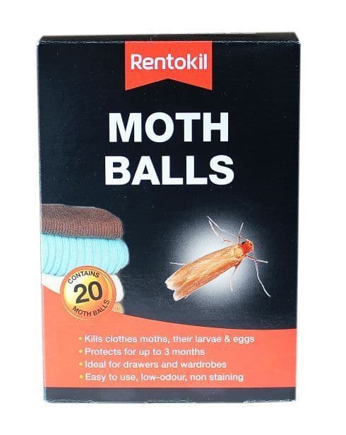 Rentokil Moth Balls - Pack 20
