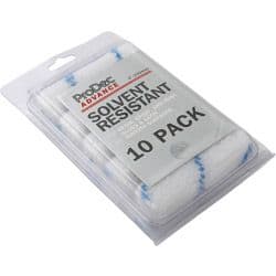 Rodo Solvent Resistant Mini Refills (10 Pack) - 4"/100mm Stick