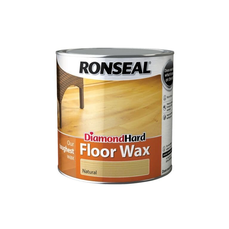 Ronseal Diamond Hard Floor Wax 2.5L - Natural