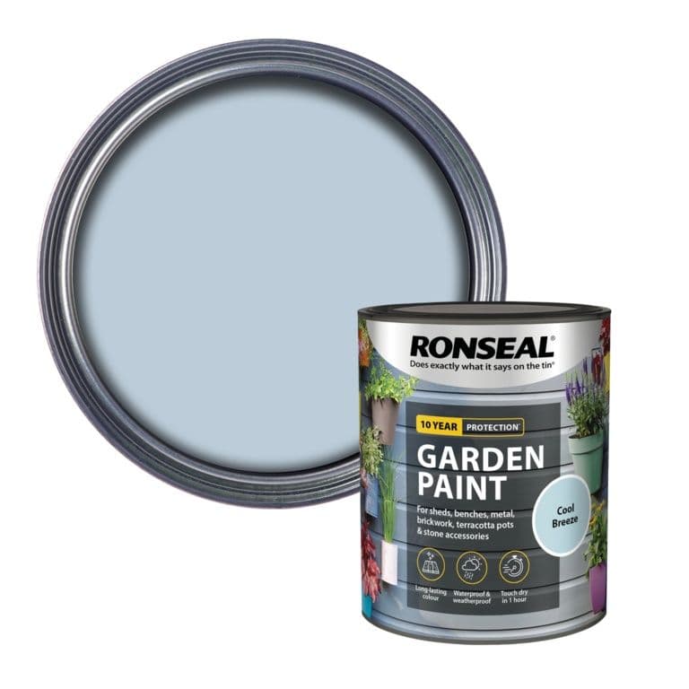 Ronseal Garden Paint 750ml - Cool Breeze