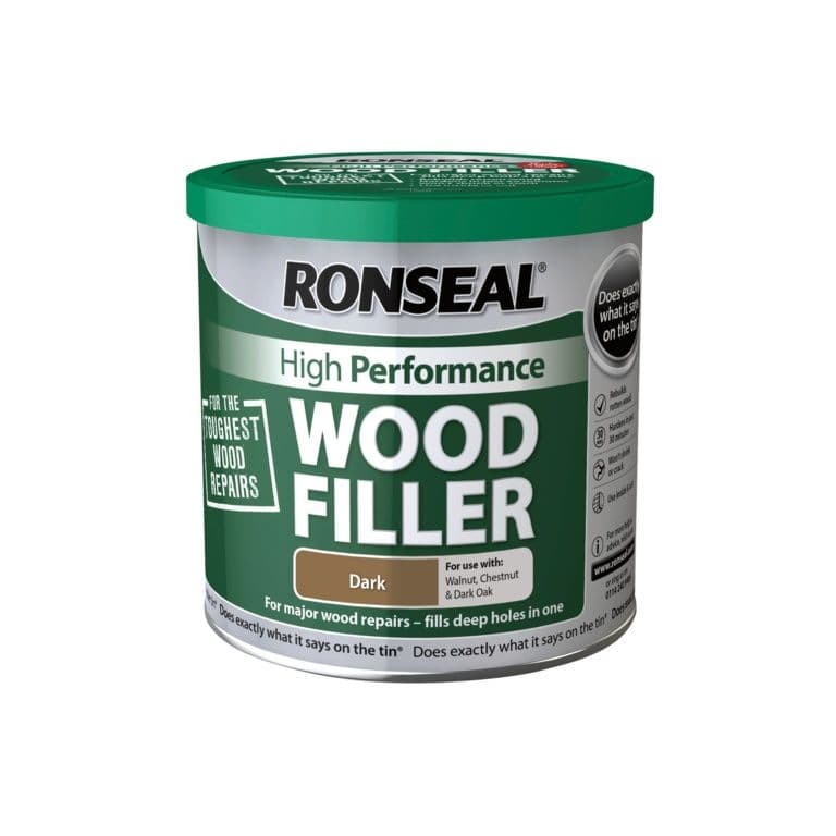 Ronseal High Performance Wood Filler 550g - Dark