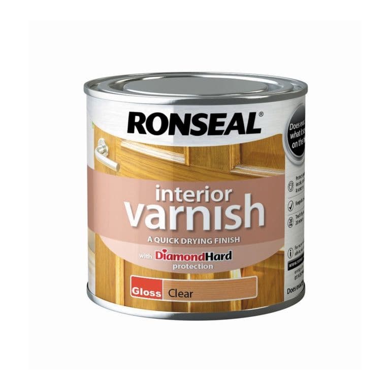 Ronseal Interior Varnish Gloss 250ml - Clear