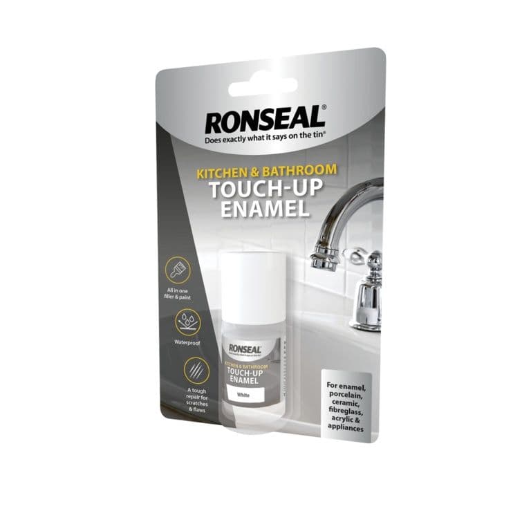 Ronseal Kitchen & Bathroom Touch-Up Enamel - 10ml