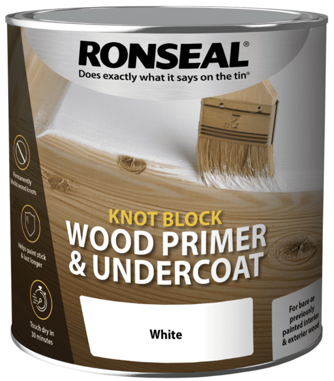 Ronseal Knot Block Primer & Undercoat 2.5L - White