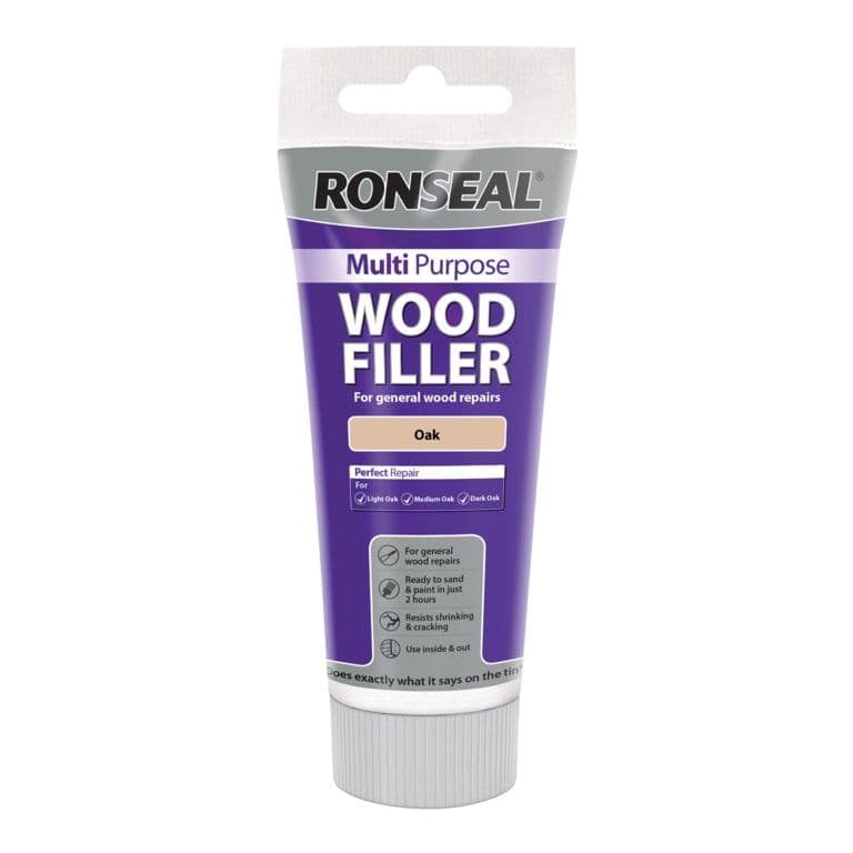 Ronseal Multi Purpose Wood Filler 100g - Oak