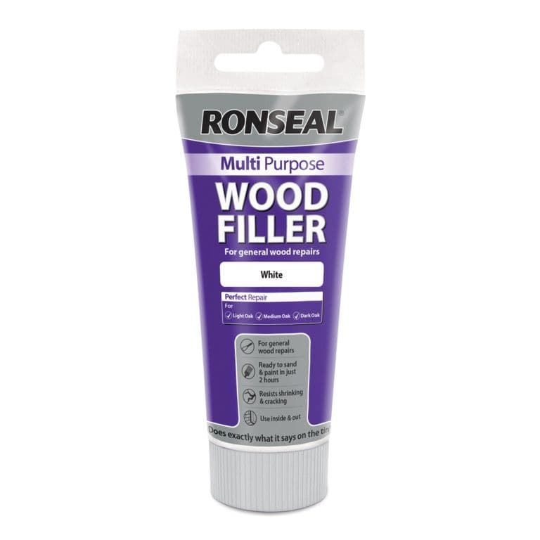 Ronseal Multi Purpose Wood Filler 100g - White