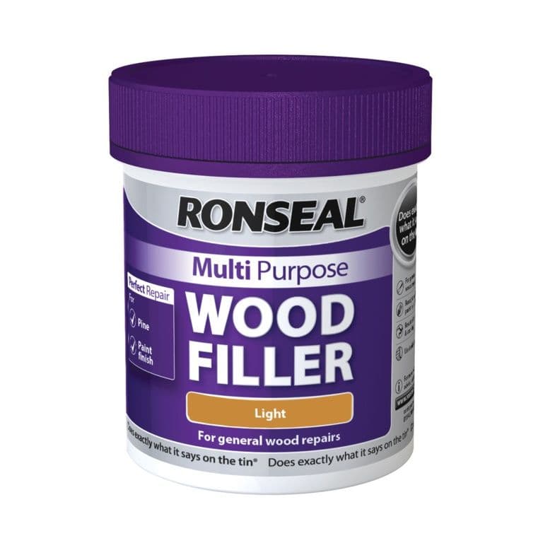 Ronseal Multi Purpose Wood Filler 250g - Light