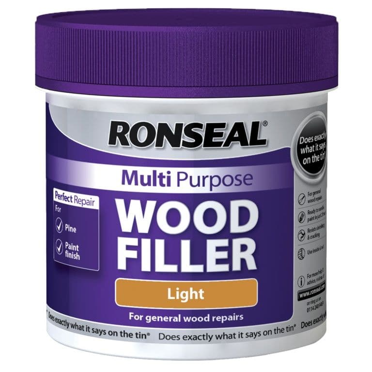 Ronseal Multi Purpose Wood Filler 465g - Light