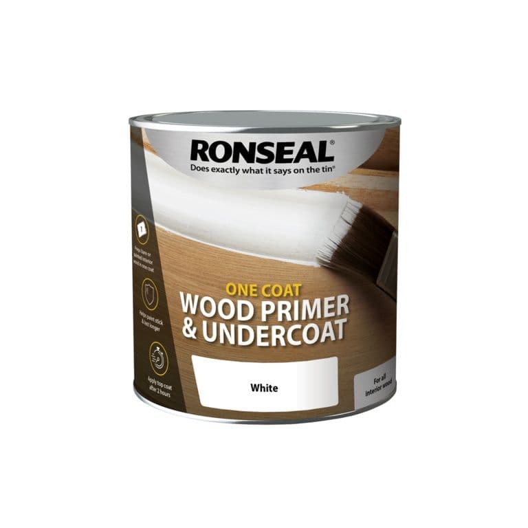 Ronseal One Coat Wood Primer & Undercoat - 2.5L