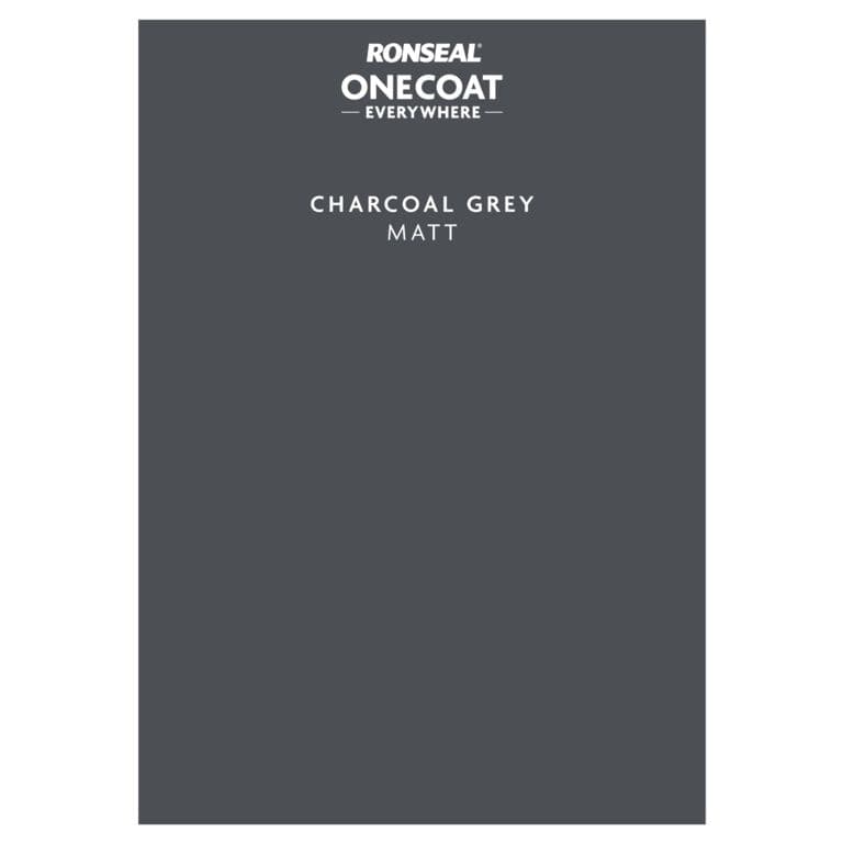 Ronseal Peel & Stick One Coat Everywhere - Charcoal Grey Matt