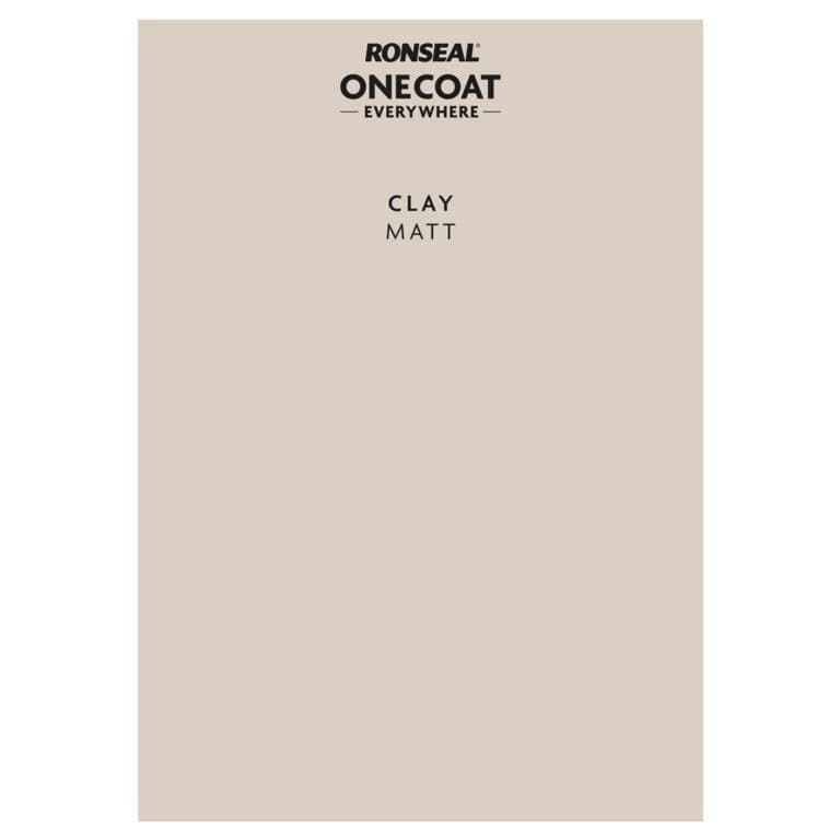 Ronseal Peel & Stick One Coat Everywhere - Clay Matt