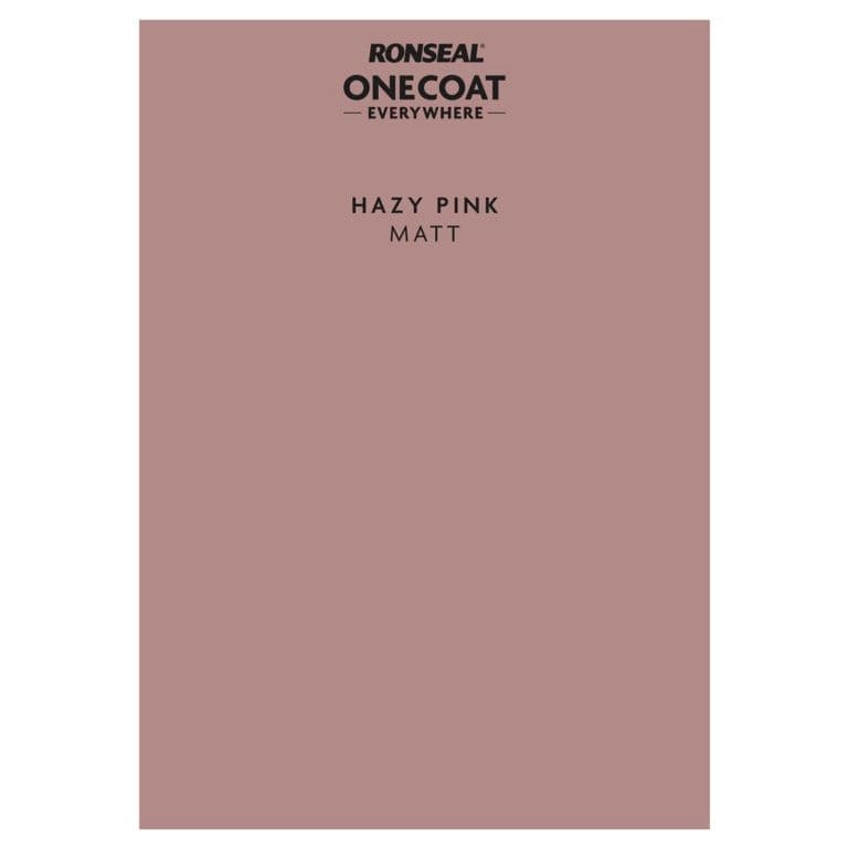 Ronseal Peel & Stick One Coat Everywhere - Hazy Pink
