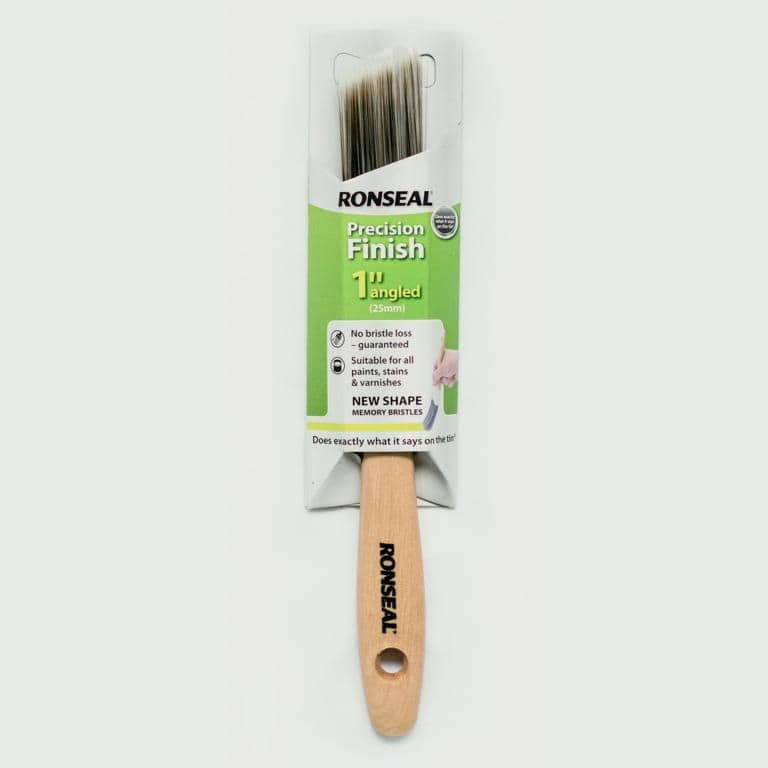 Ronseal Precision Angled Finish Brush - 1"