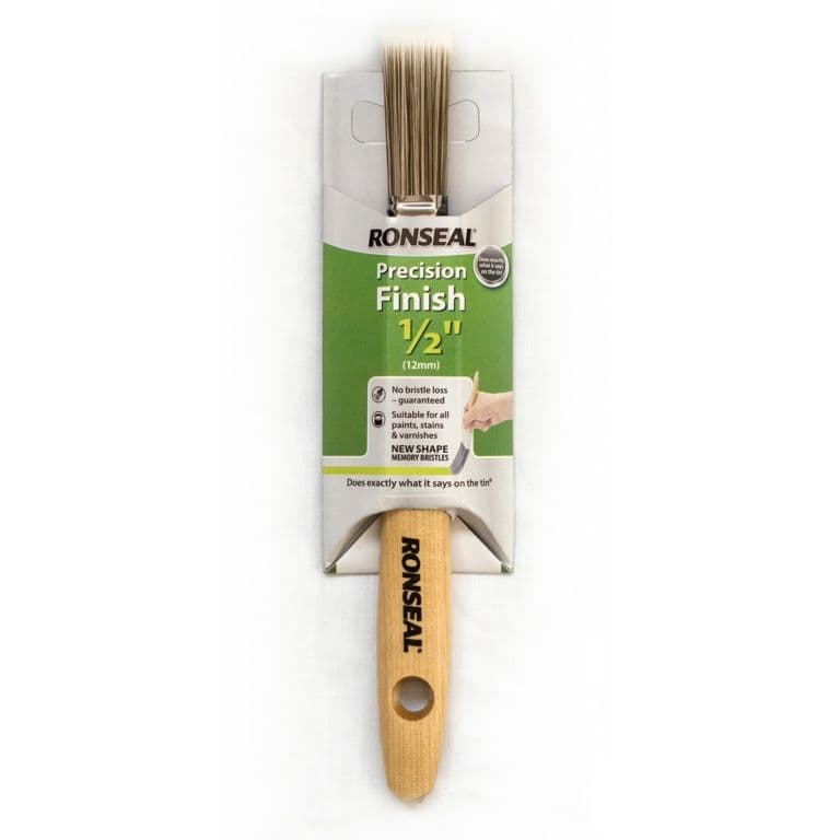 Ronseal Precision Finish Brush - 0.5"