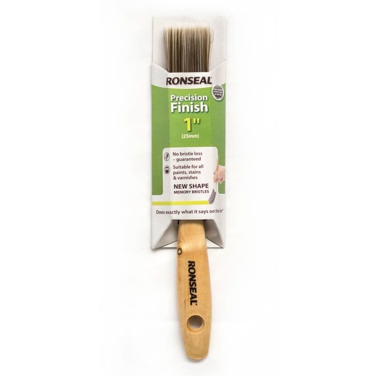 Ronseal Precision Finish Brush - 1"