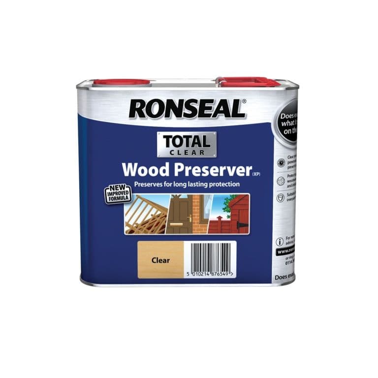 Ronseal Total Wood Preserver 2.5L - Clear