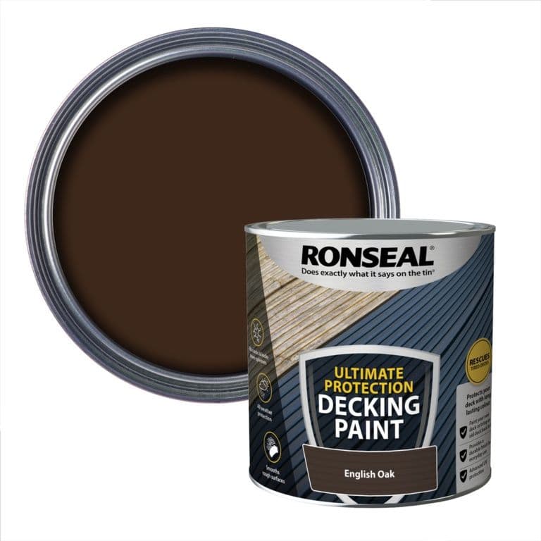 Ronseal Ultimate Protection Decking Paint 2.5L - English Oak