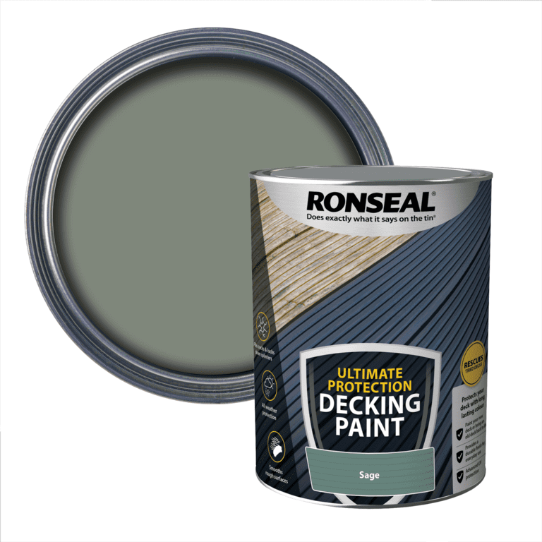 Ronseal Ultimate Protection Decking Paint 5L - Sage