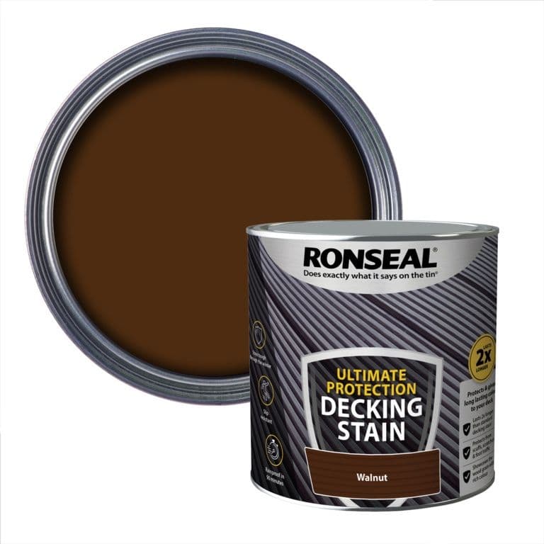 Ronseal Ultimate Protection Decking Stain 2.5L - Walnut