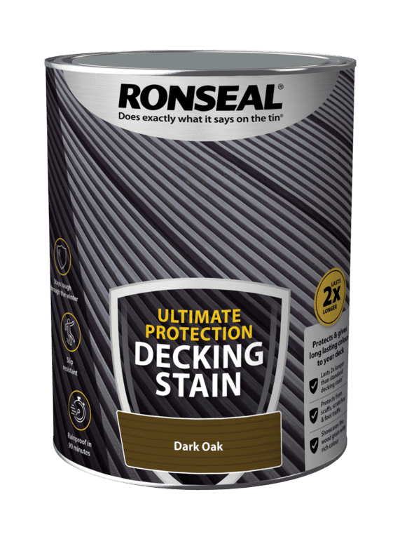 Ronseal Ultimate Protection Decking Stain 5L - Dark Oak