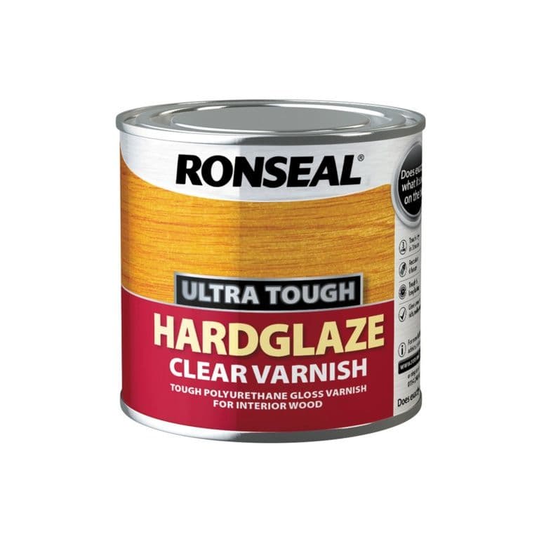 Ronseal Ultra Tough Varnish Hard Glaze - 250ml
