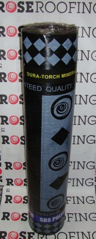 Rose Roofing Dura Torch SBS Black Capsheet - 8m