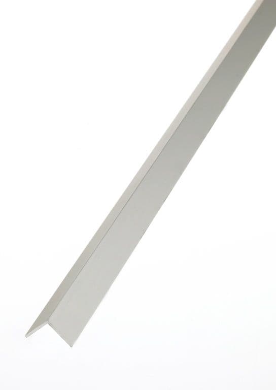 Rothley Angle Equal Sided - Anodised Aluminium - Silver - 20mm x 20mm x 1.5mm x 2m