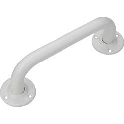 Rothley Standard Steel Grab Rail - 25mm x 228mm - White Finish