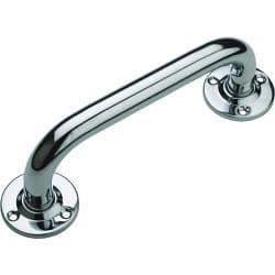 Rothley Standard Steel Grab Rail - 25mm x 457mm Chrome Plated