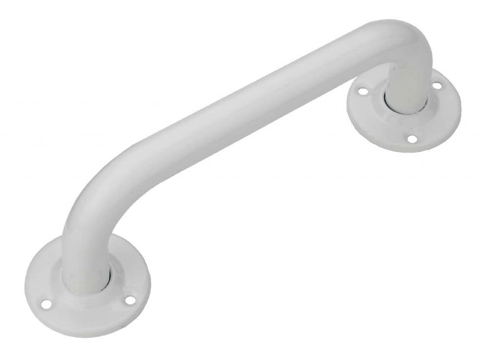 Rothley Standard Steel Grab Rail - 25mm x 457mm White Finish