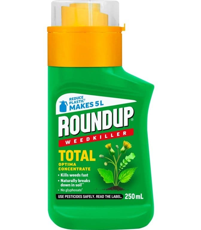 Roundup Total Optima Weedkiller Concentrate - 250ml