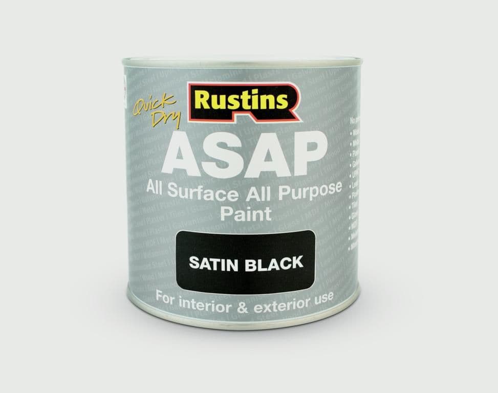 Rustins ASAP All Surface All Purpose 500ml - Black