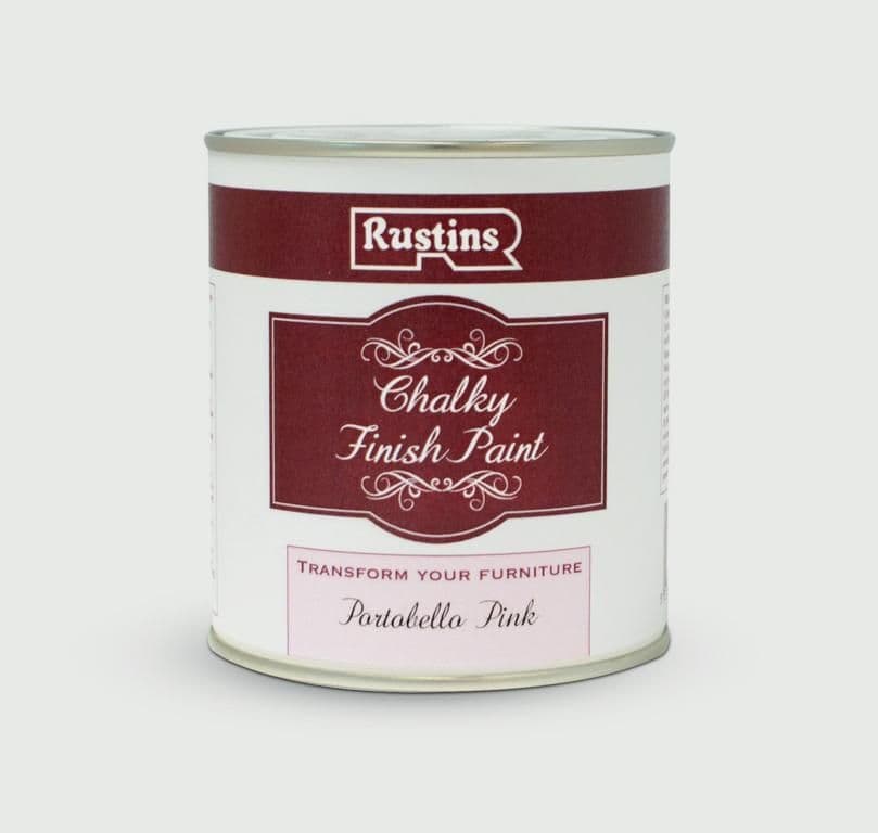 Rustins Chalky Finish 250ml - Portobello Pink