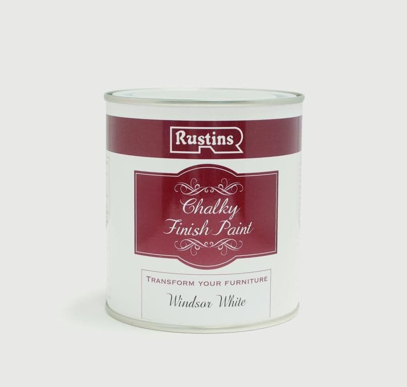 Rustins Chalky Finish 250ml - Windsor White